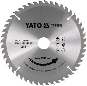 PINZA CIRCULAR 216X30X3.2MM,48D LEMN