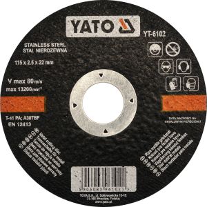 DISC DEBITAT METALE 115X2.5X22MM