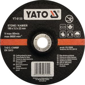DISC TAIAT PIATRA 180X3.2X22MM