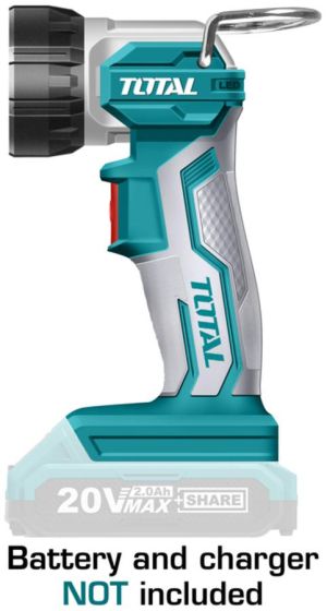 TOTAL - Lampa de lucru - 225 lumeni - Li-Ion - 20V