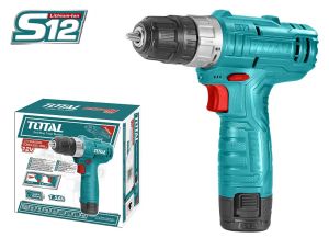 TOTAL - Masina de gaurit cu acumulator 12V-1.5Ah/L