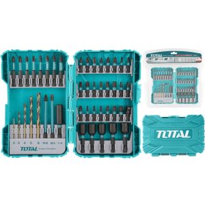 TOTAL - Set 45 biti de impact pentru surubelnita