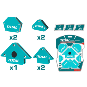 TOTAL - Set 7coltare magnetice pentru sudura