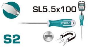 TOTAL - Surubelnita dreapta - 5.5mm - 100mm - S2 (varf magnetc)