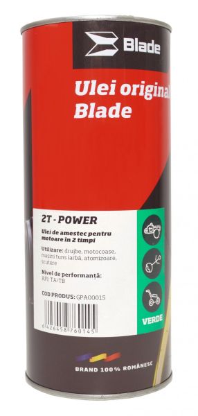 Ulei 2T - Power Verde (1litru)-BLADE