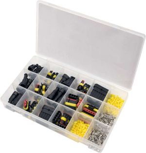Set conectori electrici, 424 pcs