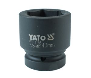 CHEIE TUBULARA  IMPACT HEXAGONALA 1*43MM