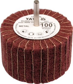 PERIE ABRZ.CIRC.CU TIJA 80X50X6MM,GR.60