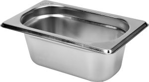 TAVA INOX, GN1/9, 65MM, 0.6L