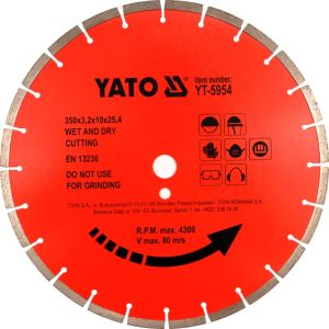 DISC CU DIAMANT PT BETON 400X25,4MM