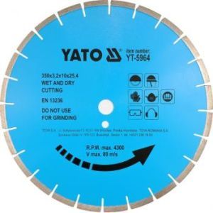DISC CU DIAMANT PT PIATRA 400X25,4MM