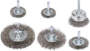 SET 6 PERII FRONTALE PENTRU INOX