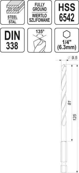 PERIE FRONTALA INOX, 65MM, M14