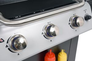 GRATAR PE GAZ, 3 ARZATOARE, 9KW