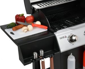 GRATAR PE GAZ, 3 ARZATOARE, 9KW