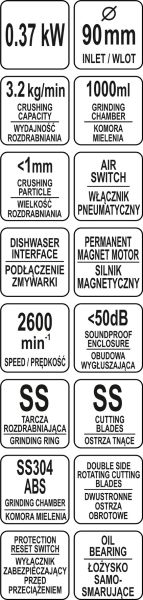 Tocator scurgere pt resturi organice
