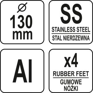 APARAT PENTRU FACUT HAMBURGER, 130MM