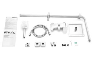 COLOANĂ DUȘ OȚEL INOXIDABIL 4