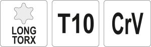 CHEIE TORX LUNGĂ T10