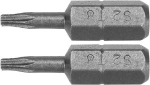 BIȚI 1/4 25MM TORX T8 2 BUC