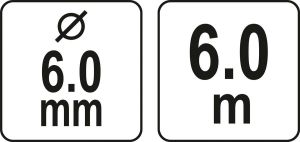 Sarpe pentru canalizare 6M, 6MM