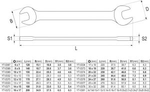 SET CHEI FIXE 6X7/24X27MM, 10BUC