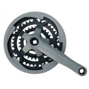 ANGRENAJ PEDALIER 3 FOI - MTB GRI MARE (48T-38T-28T)