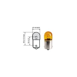 BEC SEMNALIZARE (BA15S) 12V 10W