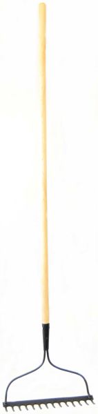 Grebla 14 dinti - coada de lemn - 130cm