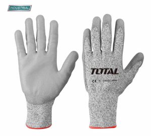 Manusi de protectie - PU + HPPE + textil - rezistente la taiere - XL (INDUSTRIAL)