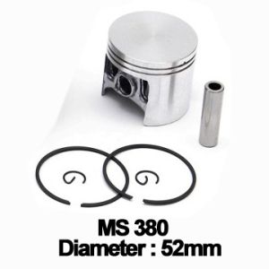 Piston complet Stihl: MS 380, 381 (52mm) -