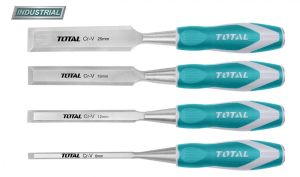 Set 4 dalti pentru lemn (6mm, 12mm, 19mm, 25mm) - Cr-V (INDUSTRIAL)