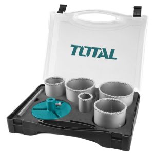 TOTAL - Set 7 accesorii carote zidarie